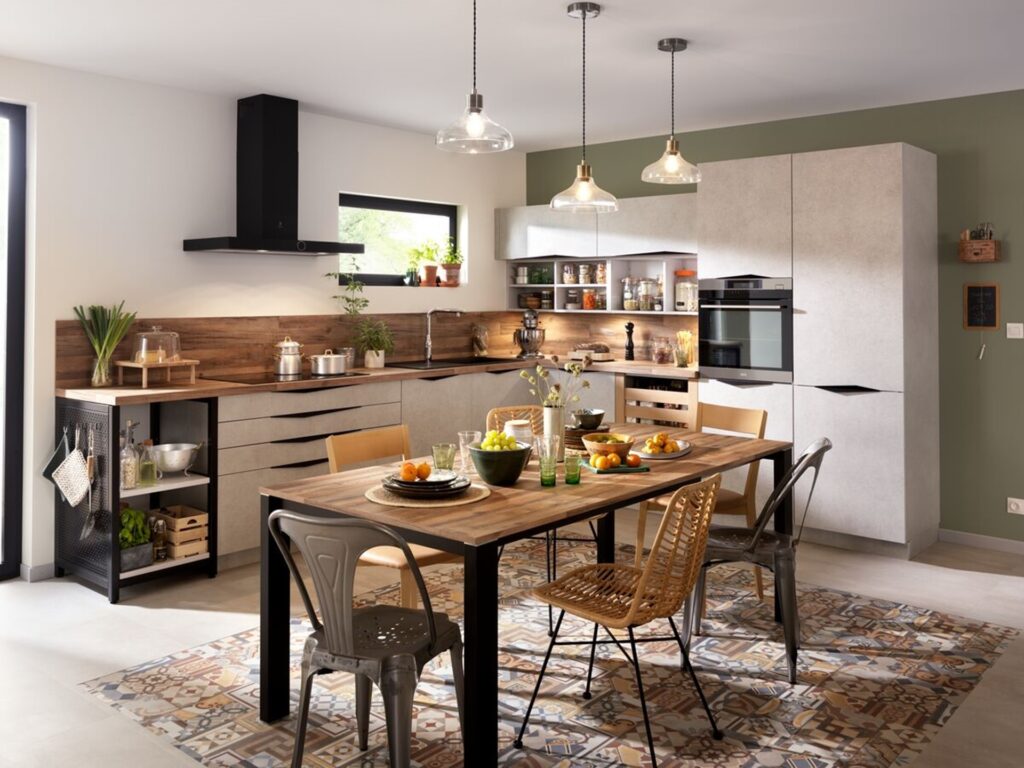 Cocina en L en Santiago de Compostela